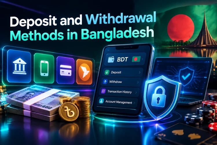 Deposit and Withdrawal Methods in Bangladesh